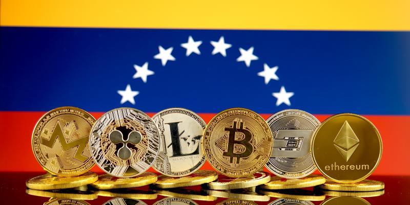 Venezuela uno de los países con más criptomonedas