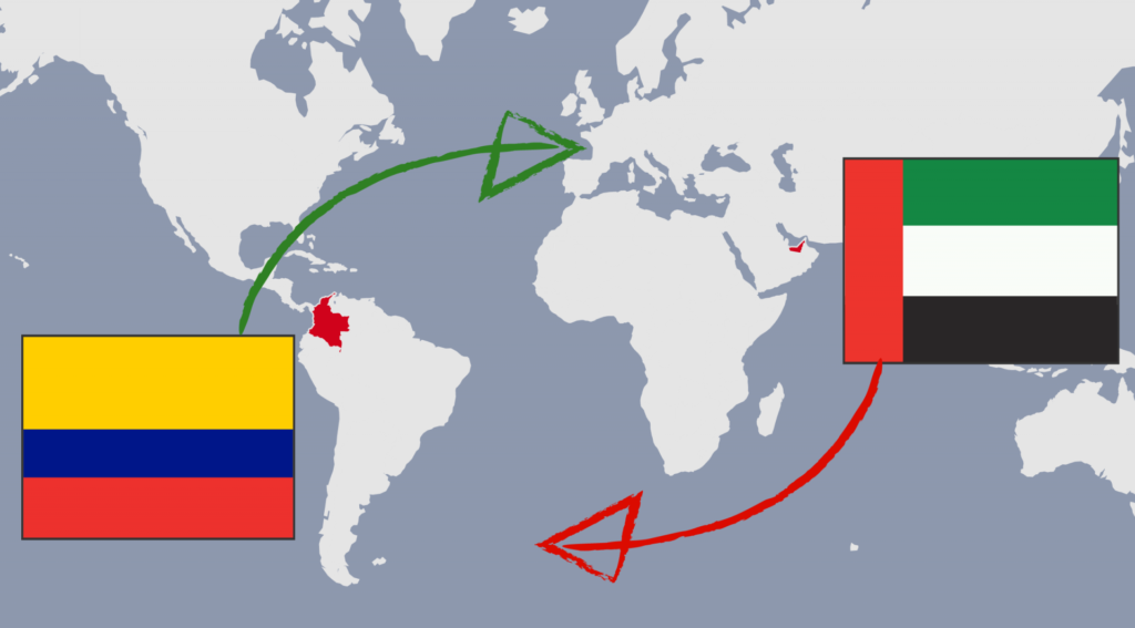 Emiratos y Colombia fortalecen sus relaciones